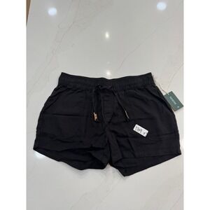 Tentree women's instow short meteorite black‎ size medium